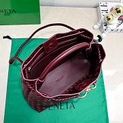 Kitlife Bottega Veneta Andiamo Bag Burgundy 743572 32x24x12cm - 3