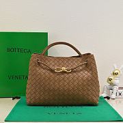 Kitlife Bottega Veneta Andiamo Bag Brown 743572 32x24x12cm  - 1