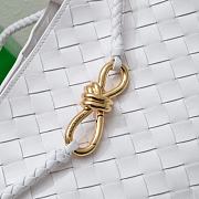 Kitlife Bottega Veneta Andiamo Bag White 743572 32x24x12cm - 3