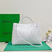 Kitlife Bottega Veneta Andiamo Bag White 743572 32x24x12cm - 2
