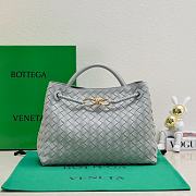 Kitlife Bottega Veneta Andiamo Bag Grey 743572 32x24x12cm - 1