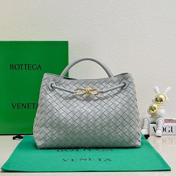 Kitlife Bottega Veneta Andiamo Bag Grey 743572 32x24x12cm