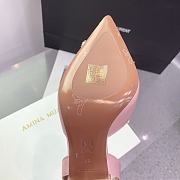 Kitlife Amina Muaddi Rosie 95mm Crystal-embellished High-heeled Pumps in Light Pink - 6