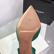 Kitlife Amina Muaddi Rosie 95mm Crystal-embellished High-heeled Pumps in Green - 6