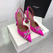 Kitlife Amina Muaddi Rosie 95mm Crystal-embellished High-heeled Pumps in Pink - 1