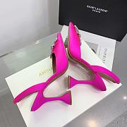 Kitlife Amina Muaddi Rosie 95mm Crystal-embellished High-heeled Pumps in Pink - 6