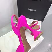 Kitlife Amina Muaddi Rosie 95mm Crystal-embellished High-heeled Pumps in Pink - 5