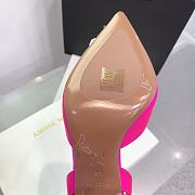 Kitlife Amina Muaddi Rosie 95mm Crystal-embellished High-heeled Pumps in Pink - 3