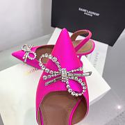 Kitlife Amina Muaddi Rosie 95mm Crystal-embellished High-heeled Pumps in Pink - 2