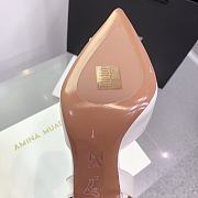 Kitlife Amina Muaddi Rosie 95mm Crystal-embellished High-heeled Pumps in White - 2