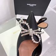 Kitlife Amina Muaddi Rosie 95mm Crystal-embellished High-heeled Pumps in Black - 2