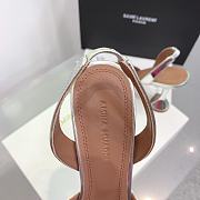 Kitlife Amina Muaddi Rosie 95mm Crystal-embellished High-heeled Pumps in Silver - 4