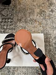 Kitlife Amina Muaddi Rosie 100mm Runway-ready Style Pumps in Black - 6