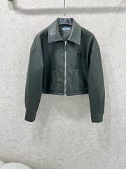 Kitlife Prada 25 Black Leather Jacket - 1