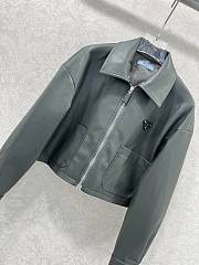 Kitlife Prada 25 Black Leather Jacket - 6