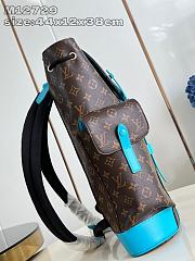 Kitlife Louis Vuitton Christopher MM Backpack Blue M13202 38x44x12.5cm - 6