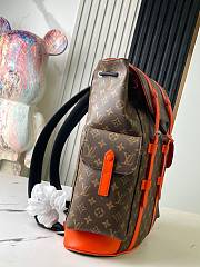 Kitlife Louis Vuitton Christopher MM Backpack Orange M46813 38x44x12.5cm  - 3