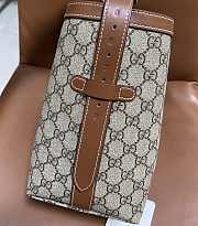 Kitlife Gucci Padlock Medium Shoulder Bag Beige And Dark Brown 839021 29x23.5x15.5cm - 2