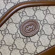 Kitlife Gucci Beige GG Supreme Retro Interlocking G Hobo Bag 696011 24.5x20x8cm - 2