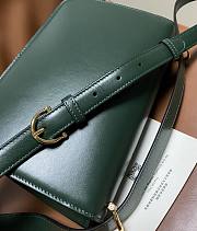 Kitlife Gucci Siena Small Shoulder Bag Green Leather 846705 22.5x14x8cm - 3