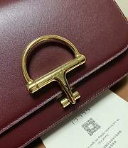 Kitlife Gucci Siena Small Shoulder Bag Rosso Ancora Red Leather 846705 22.5x14x8cm  - 3