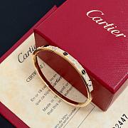 Kitlife Cartier Black & Crystal Diamond Bracelet in Gold - 2