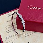 Kitlife Cartier Bow Diamond Bracelet in Silver - 6