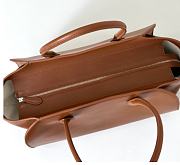 Kitlife The Row Marlo 14 Bag In Tan Leather 36x27x16cm - 4