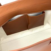 Kitlife The Row Marlo 14 Bag In Tan Leather 36x27x16cm - 6