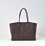 Kitlife The Row Marlo 14 Bag In Dark Brown Leather 36x27x16cm  - 1