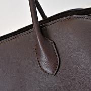 Kitlife The Row Marlo 14 Bag In Dark Brown Leather 36x27x16cm  - 4