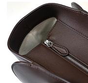 Kitlife The Row Marlo 14 Bag In Dark Brown Leather 36x27x16cm  - 3