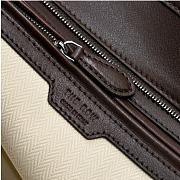 Kitlife The Row Marlo 14 Bag In Dark Brown Leather 36x27x16cm  - 2