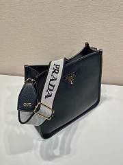 Kitlife Prada Medium Black Leather Shoulder Bag 1BC073 30x28x12cm  - 2
