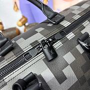 Kitlife Louis Vuitton Keepall Bandoulière 50 Bag Damoflage Black Canvas M14957 52 x 29 x 23 cm - 3