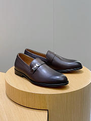 Kitlife Hermes Guido Loafers Dark Brown   - 1