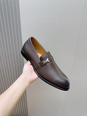 Kitlife Hermes Guido Loafers Dark Brown   - 4