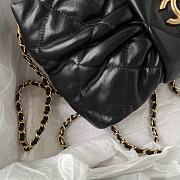 Kitlife Chanel Bow Black Lambskin & Gold Metallic AS5851 29x38x5cm - 4