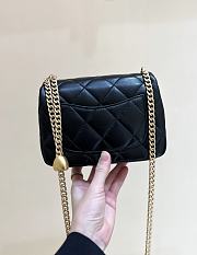 Kitlife Chanel Heart Chaini Mini Flap Bag Black AS3829 20x14x8cm - 2