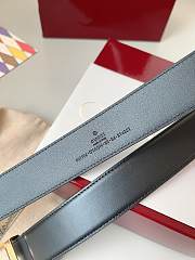 Kitlife Gucci Black Belt With Gold Square Buckle 3.5cm - 2