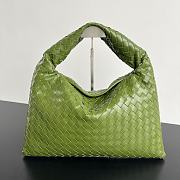 Kitlife Bottega Veneta Hop Bag Green 796262 46x21x10cm - 1