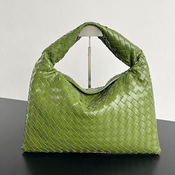 Kitlife Bottega Veneta Hop Bag Green 796262 46x21x10cm