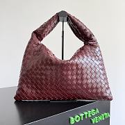 Kitlife Bottega Veneta Hop Bag Burgundy 796262 46x21x10cm - 1