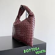Kitlife Bottega Veneta Hop Bag Burgundy 796262 46x21x10cm - 6