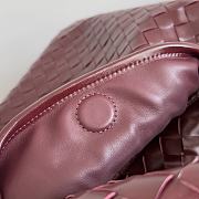 Kitlife Bottega Veneta Hop Bag Burgundy 796262 46x21x10cm - 4