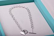 Kitlife Tiffany Heart Tag Necklace in Silver - 6