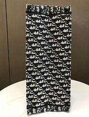 Kitlife Dior Black Oblique Jacquard Canvas Book Tote 42x32x5cm  - 6