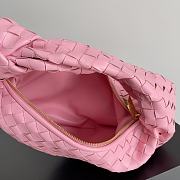 Kitlife Bottega Veneta Small Intrecciato Pink Leather Shoulder Bag 690225 36x21x13cm  - 5