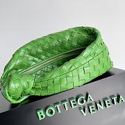 Kitlife Bottega Veneta Small Intrecciato Green Leather Shoulder Bag 690225 36x21x13cm  - 3