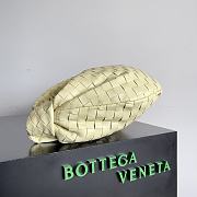 Kitlife Bottega Veneta Small Intrecciato Light Yellow Leather Shoulder Bag 690225 36x21x13cm - 2